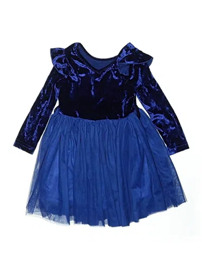 Pre-owned Unbranded Kids' Dress In Blue