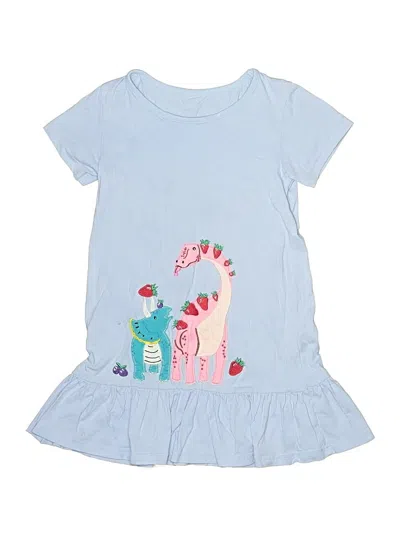 Pre-owned Unbranded Kids' Dress In Blue