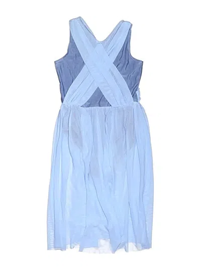 Pre-owned Unbranded Kids' Dress In Blue