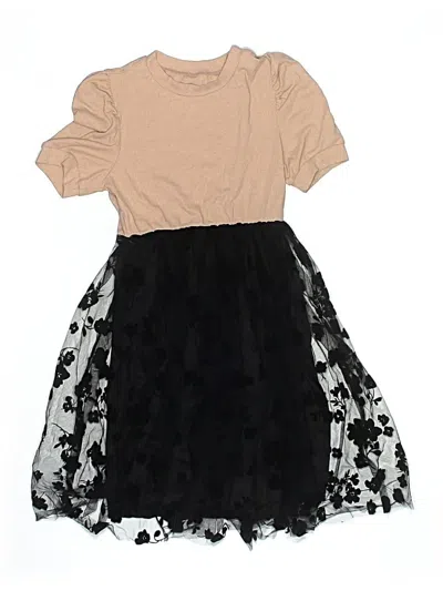 Pre-owned Unbranded Kids' Dress In Brown