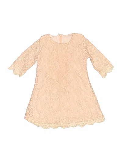 Pre-owned Unbranded Kids' Dress In Brown