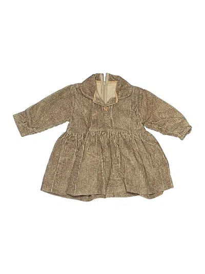 Pre-owned Unbranded Babies' Dress In Brown