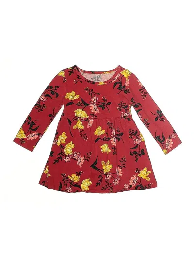 Pre-owned Unbranded Kids' Dress In Burgundy