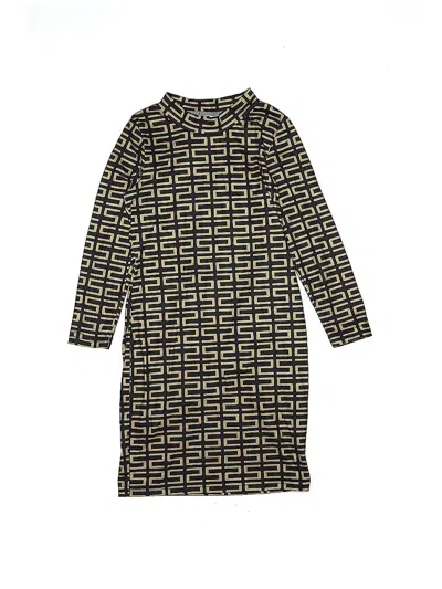 Pre-owned Unbranded Kids' Dress In Gold