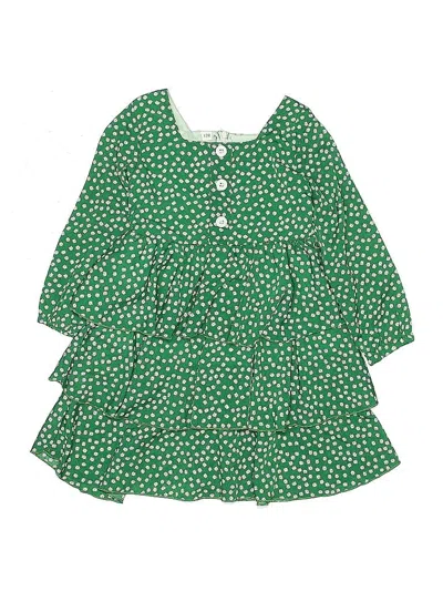 Pre-owned Unbranded Kids' Dress In Green