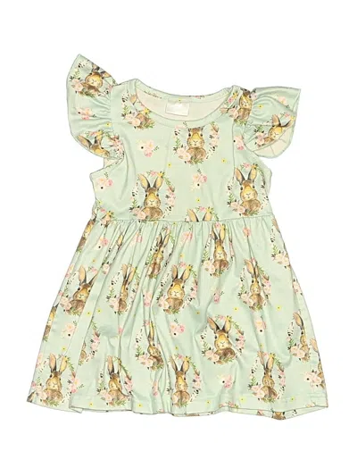 Pre-owned Unbranded Kids' Dress In Green