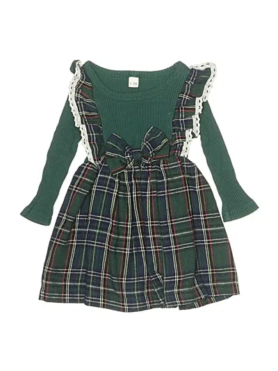 Pre-owned Unbranded Babies' Dress In Green