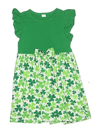Pre-owned Unbranded Kids' Dress In Green