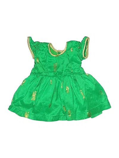 Pre-owned Unbranded Babies' Dress In Green