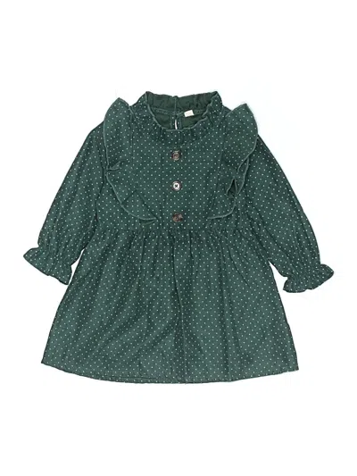 Pre-owned Unbranded Kids' Dress In Green