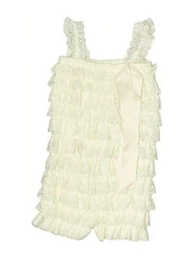 Pre-owned Unbranded Kids' Dress In Ivory