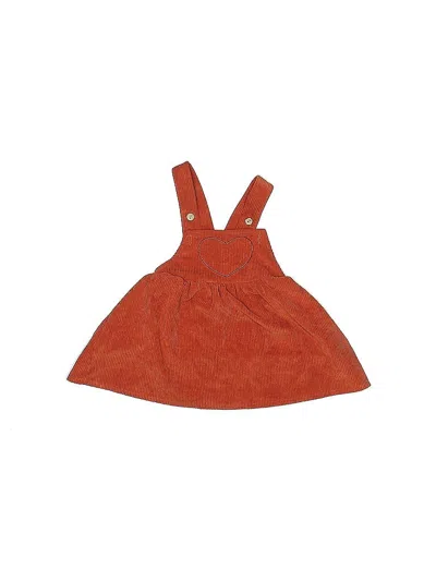 Pre-owned Unbranded Kids' Dress In Orange