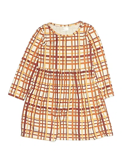 Pre-owned Unbranded Kids' Dress In Orange