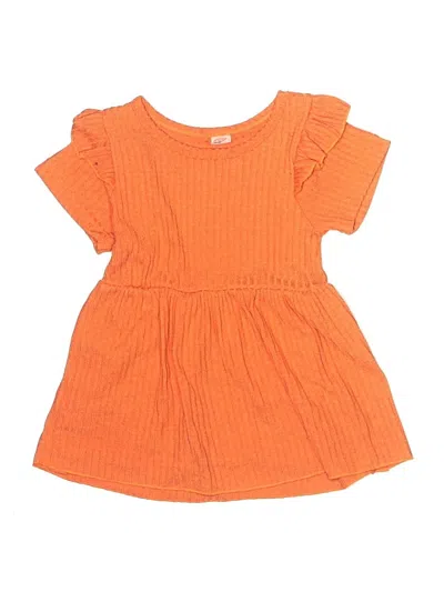 Pre-owned Unbranded Kids' Dress In Orange