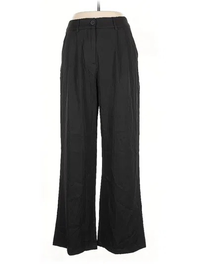 Pre-owned Unbranded Dress Pants In Black