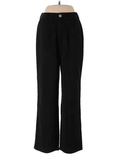 Pre-owned Unbranded Dress Pants In Black