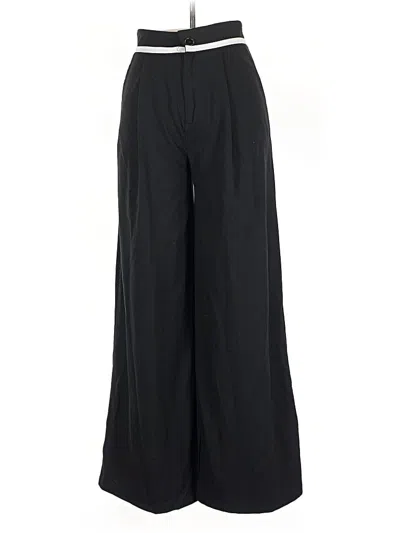 Pre-owned Unbranded Dress Pants In Black