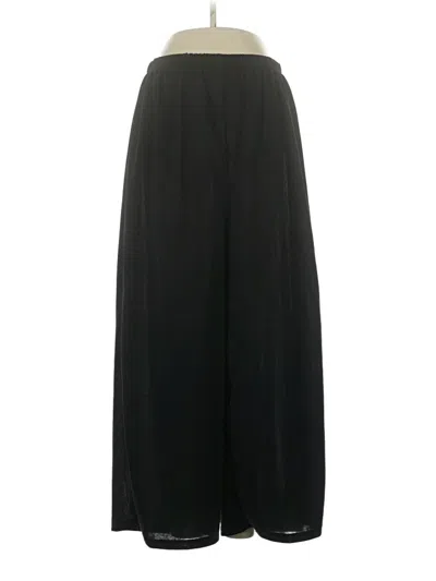 Pre-owned Unbranded Dress Pants In Black