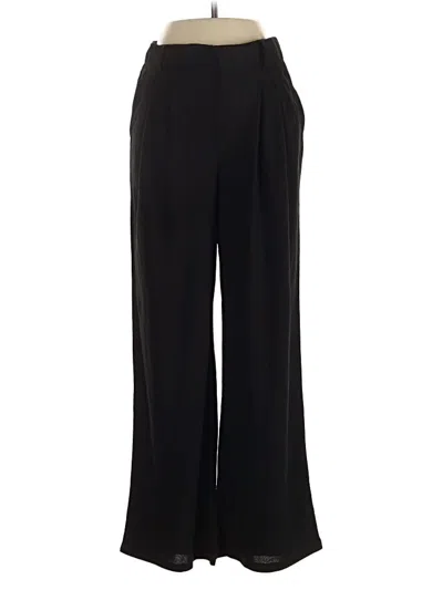 Pre-owned Unbranded Dress Pants In Black