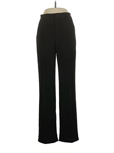 Pre-owned Unbranded Dress Pants In Black