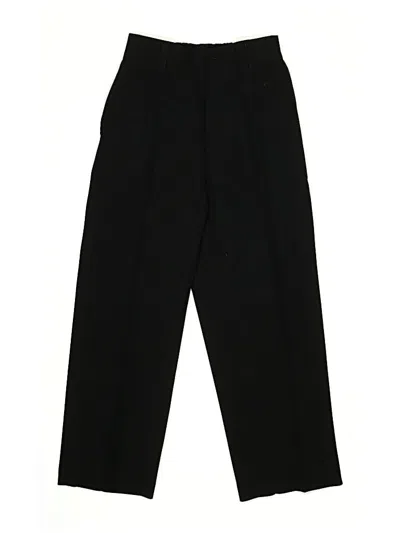 Pre-owned Unbranded Kids' Dress Pants In Black