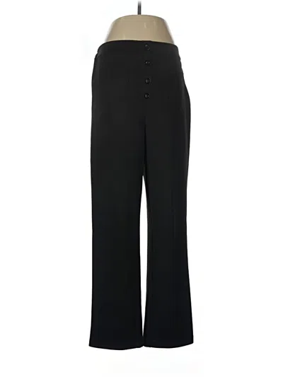 Pre-owned Unbranded Dress Pants In Black