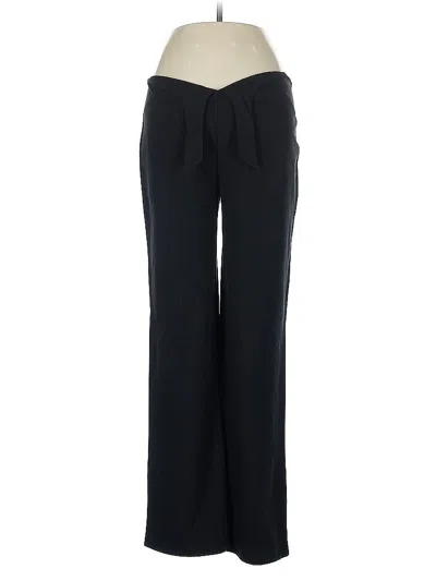 Pre-owned Unbranded Dress Pants In Black