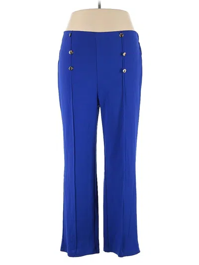 Pre-owned Unbranded Dress Pants In Blue