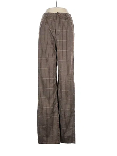 Pre-owned Unbranded Dress Pants In Brown
