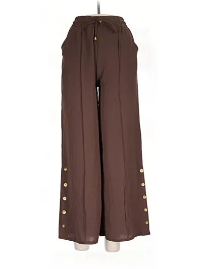 Pre-owned Unbranded Dress Pants In Brown
