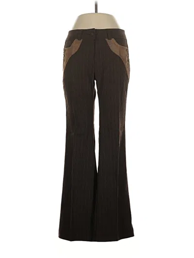 Pre-owned Unbranded Dress Pants In Brown