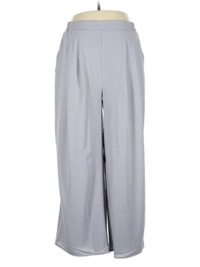 Pre-owned Unbranded Dress Pants In Gray