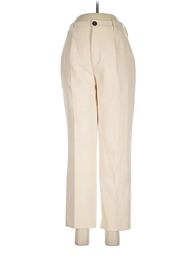 Pre-owned Unbranded Dress Pants In Ivory