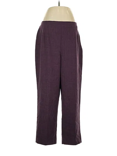 Pre-owned Unbranded Dress Pants In Purple