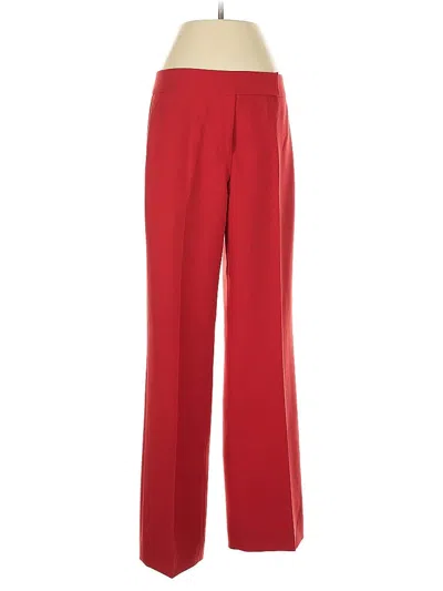 Pre-owned Unbranded Dress Pants In Red