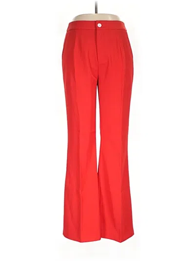 Pre-owned Unbranded Dress Pants In Red