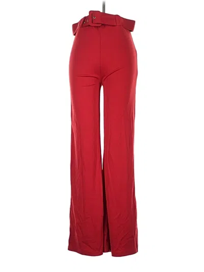 Pre-owned Unbranded Dress Pants In Red