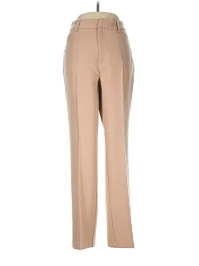 Pre-owned Unbranded Dress Pants In Tan