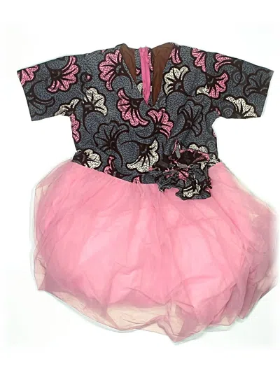 Pre-owned Unbranded Kids' Dress In Pink