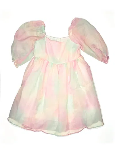 Pre-owned Unbranded Kids' Dress In Pink