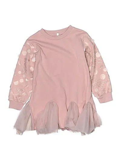 Pre-owned Unbranded Kids' Dress In Pink