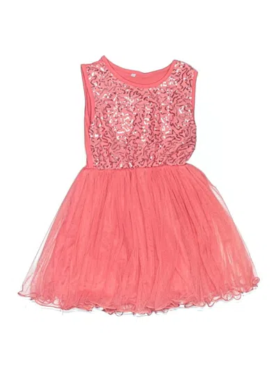 Pre-owned Unbranded Kids' Dress In Pink