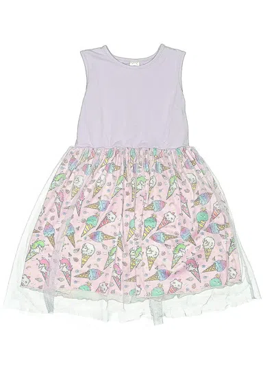 Pre-owned Unbranded Kids' Dress In Purple