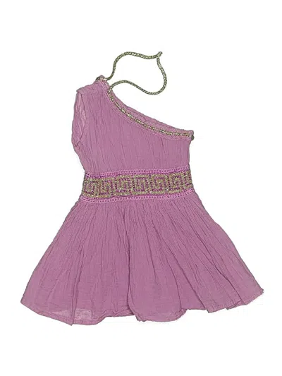 Pre-owned Unbranded Kids' Dress In Purple