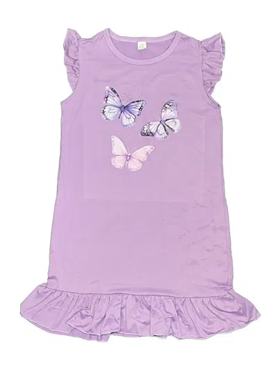 Pre-owned Unbranded Kids' Dress In Purple