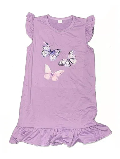 Pre-owned Unbranded Kids' Dress In Purple
