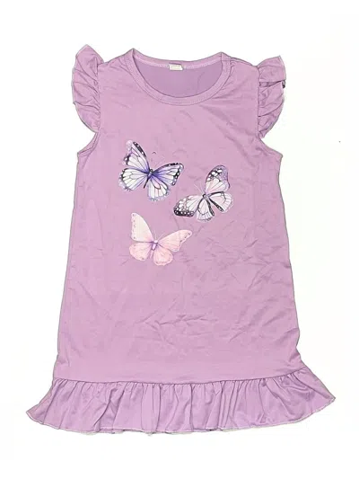 Pre-owned Unbranded Kids' Dress In Purple