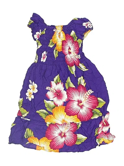 Pre-owned Unbranded Kids' Dress In Purple