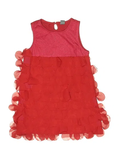 Pre-owned Unbranded Kids' Dress In Red