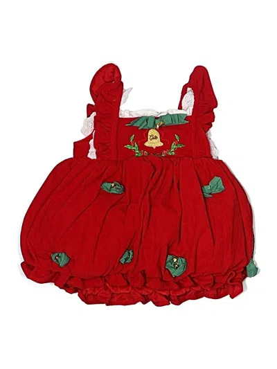 Pre-owned Unbranded Kids' Dress In Red